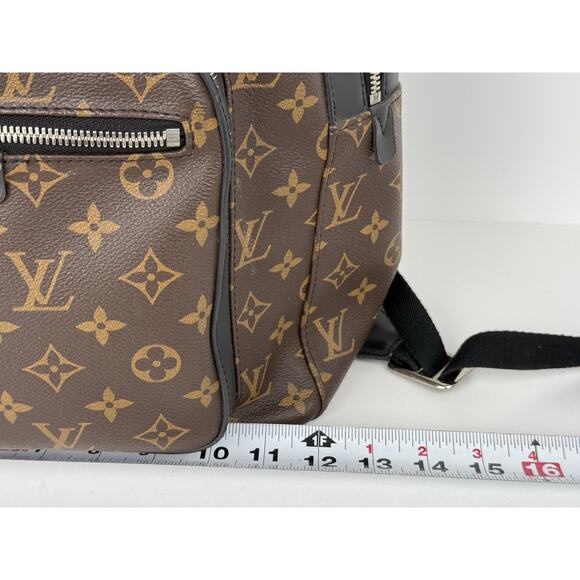 LOUIS VUITTON Louis Vuitton Monogram Macassar Josh Backpack - Picture 12 of 16